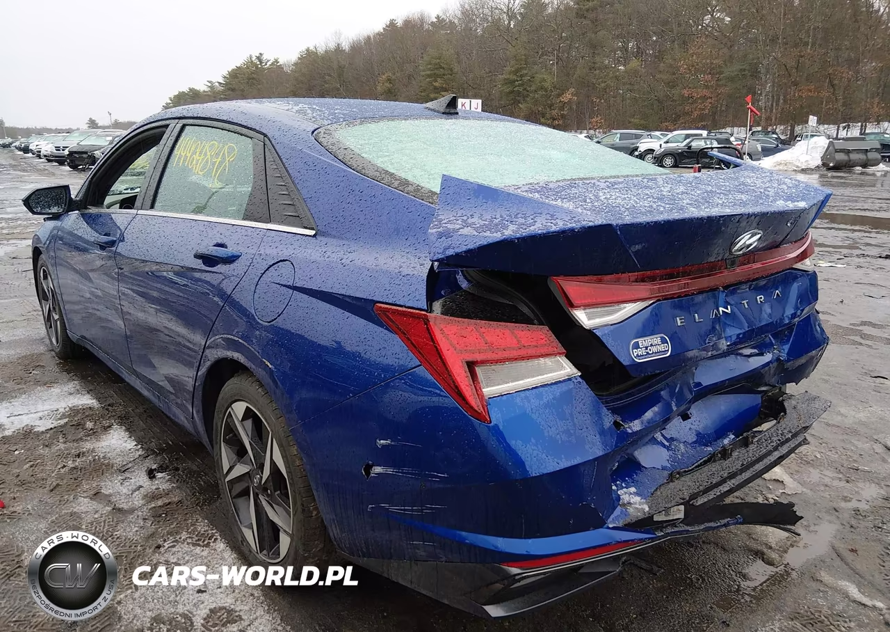 2021 Hyundai Elantra Sel VIN:5NPLN4AGXMH005555 - 3