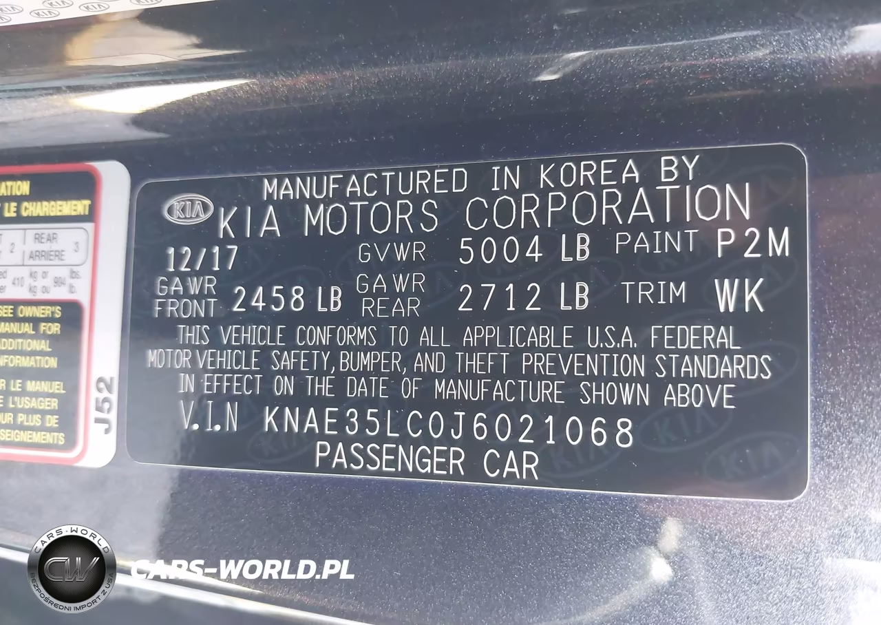 2018 Kia Stinger Gt VIN:KNAE35LC0J6021068 - 9