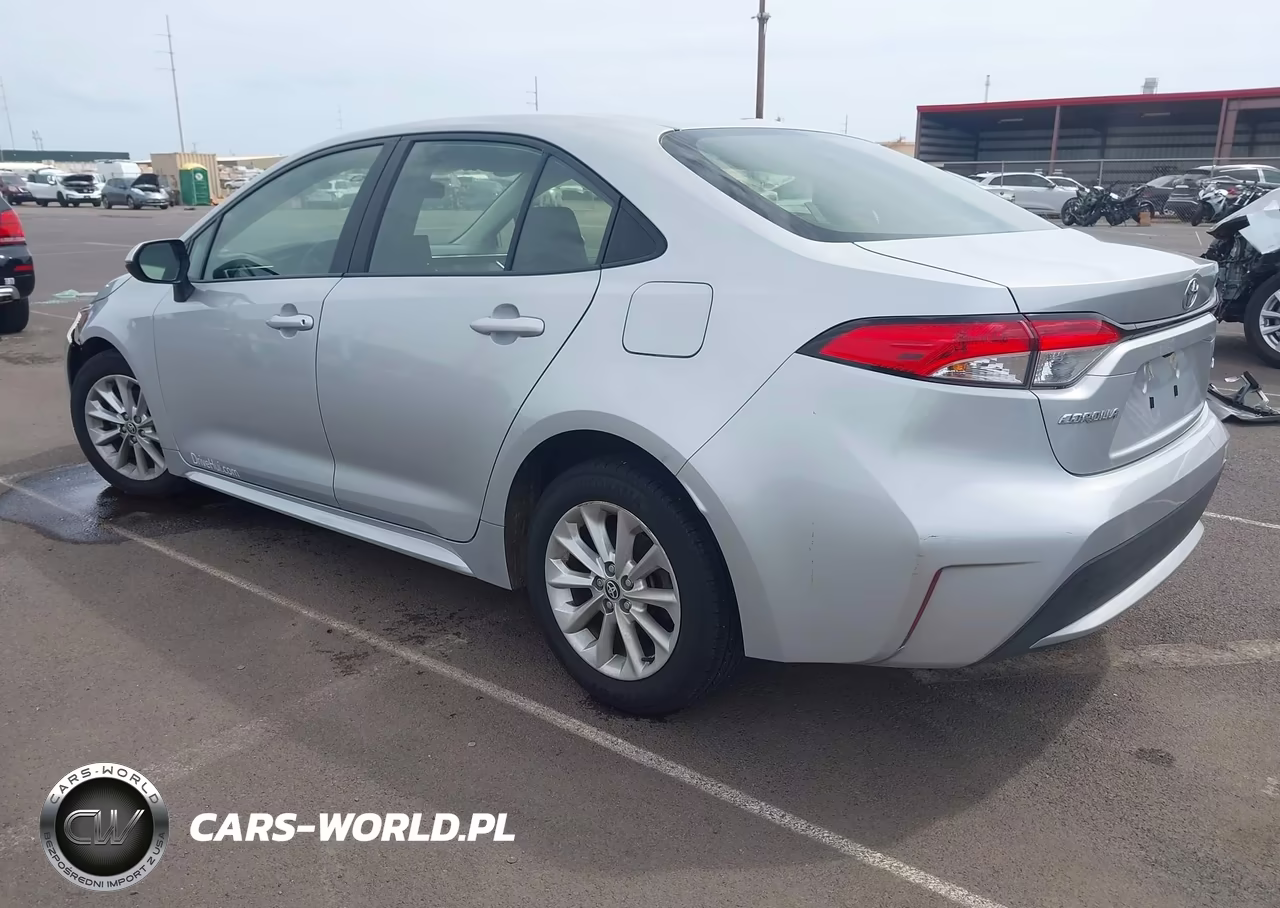 2022 Toyota Corolla Le VIN:JTDVPMAE9NJ221102 - 3