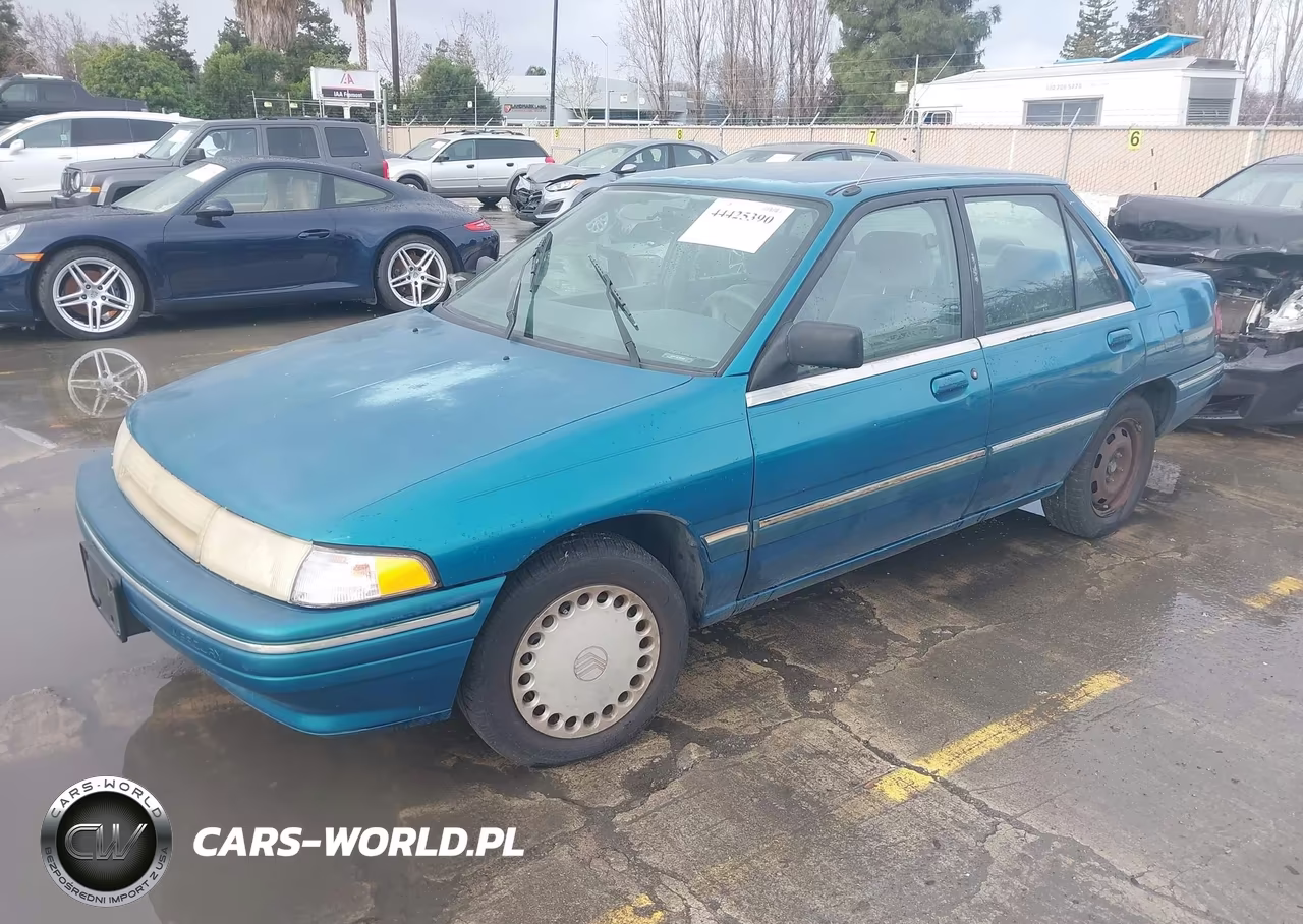 1995 Mercury Tracer Trio VIN:3MASM10J0SR637176 - 2