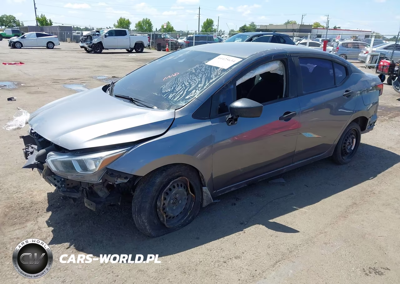 2021 Nissan Versa S Xtronic Cvt VIN:3N1CN8DV1ML820814 - 2