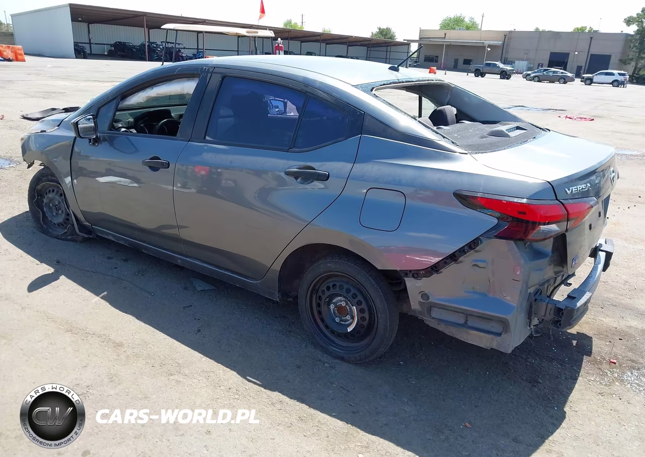 2021 Nissan Versa S Xtronic Cvt VIN:3N1CN8DV1ML820814 - 3