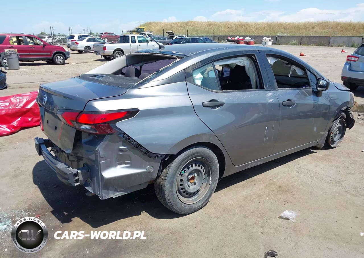 2021 Nissan Versa S Xtronic Cvt VIN:3N1CN8DV1ML820814 - 4