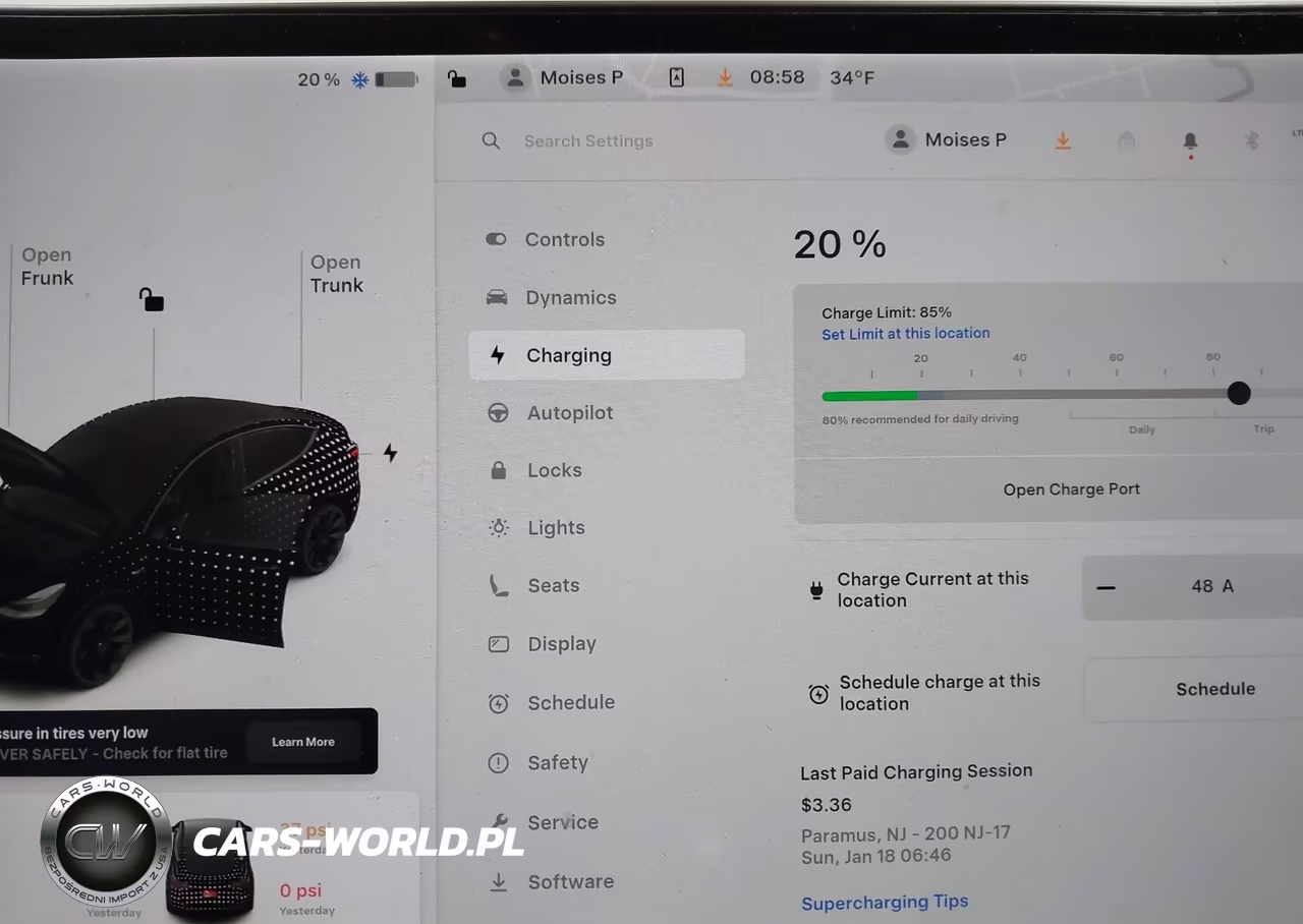 2020 Tesla Model Y Long Range Dual Motor All-Wheel Drive VIN:5YJYGDEE3LF041710 - 17