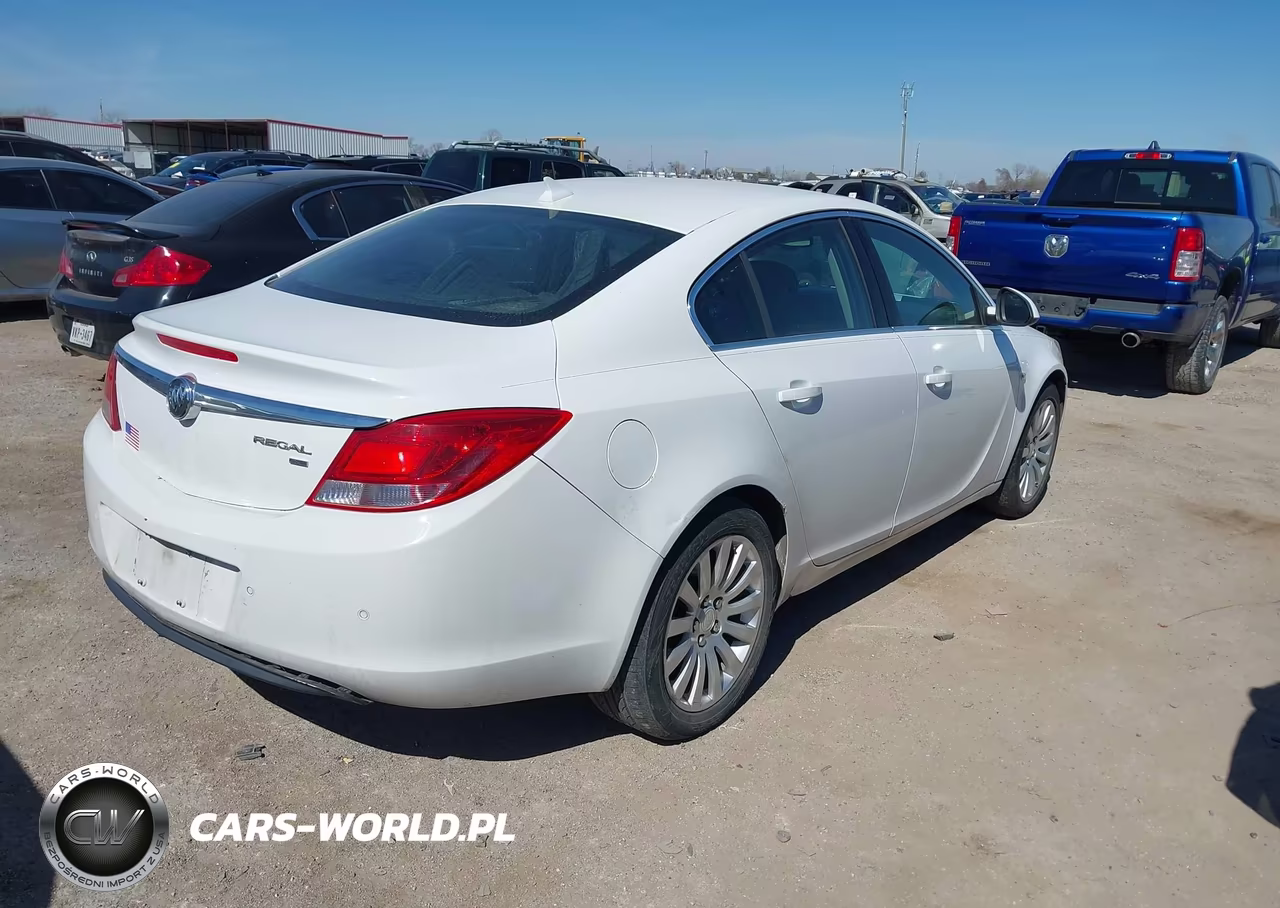 2011 Buick Regal Cxl Russelsheim VIN:W04GS5EC7B1003638 - 4