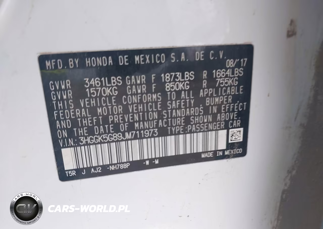 2018 Honda Fit Ex VIN:3HGGK5G89JM711973 - 9