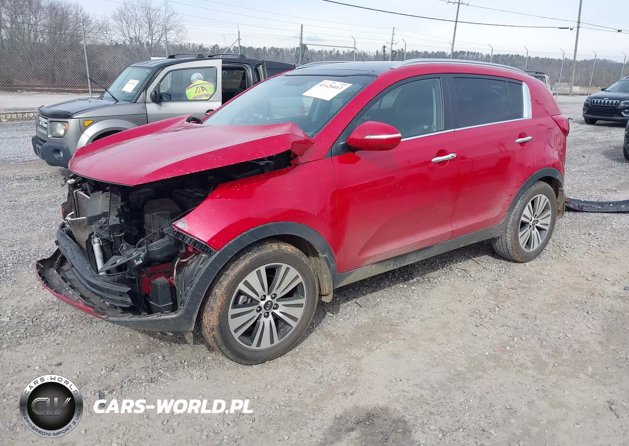 2014 Kia Sportage Ex VIN:KNDPC3AC9E7585949 - 2