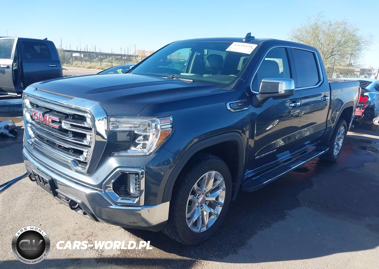 2021 GMC Sierra 1500 4Wd Short Box Slt VIN:1GTU9DEDXMZ301757 - 2