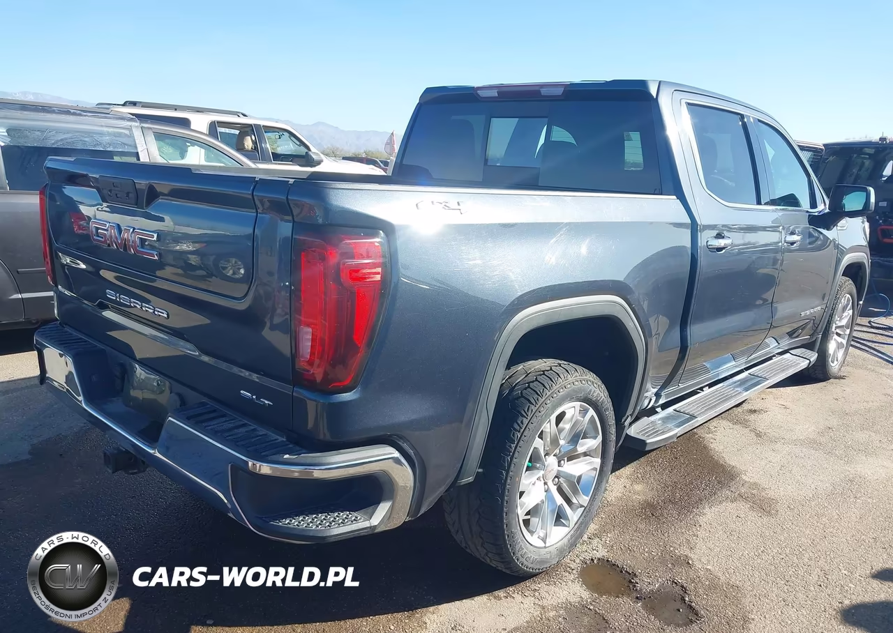 2021 GMC Sierra 1500 4Wd Short Box Slt VIN:1GTU9DEDXMZ301757 - 4