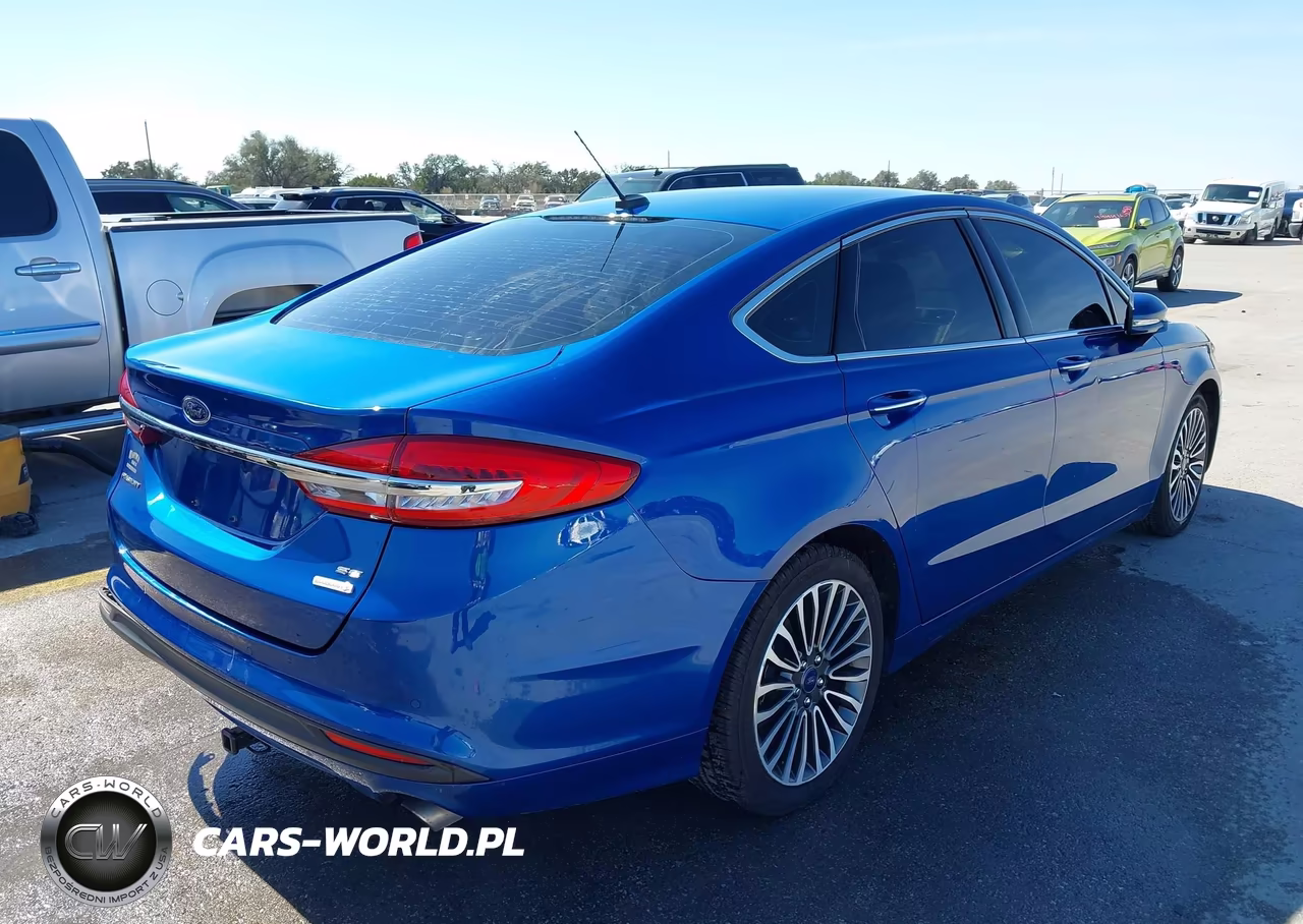 2018 Ford Fusion Se VIN:3FA6P0HD5JR201543 - 4
