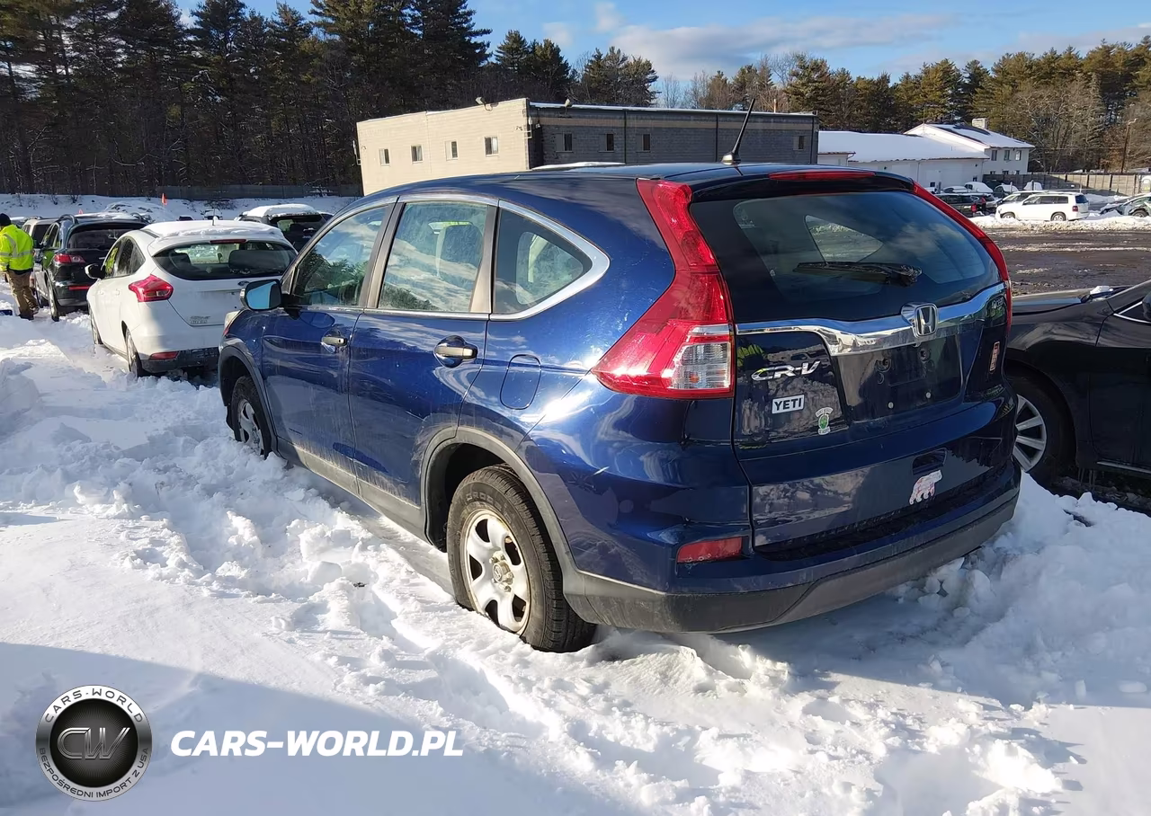 2015 Honda Cr-V Lx VIN:3CZRM3H38FG708636 - 3