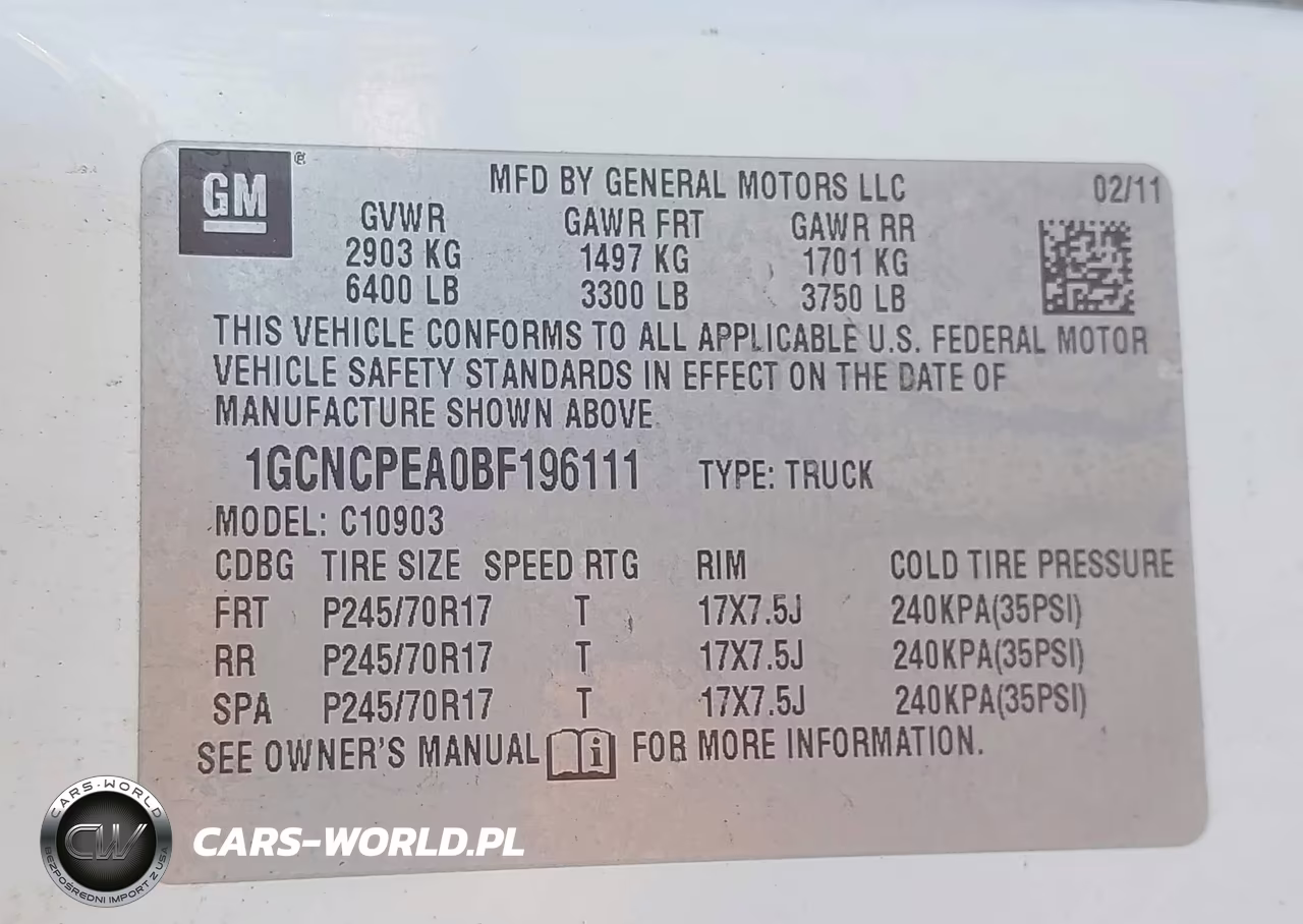 2011 Chevrolet Silverado 1500 Work Truck VIN:1GCNCPEA0BF196111 - 9