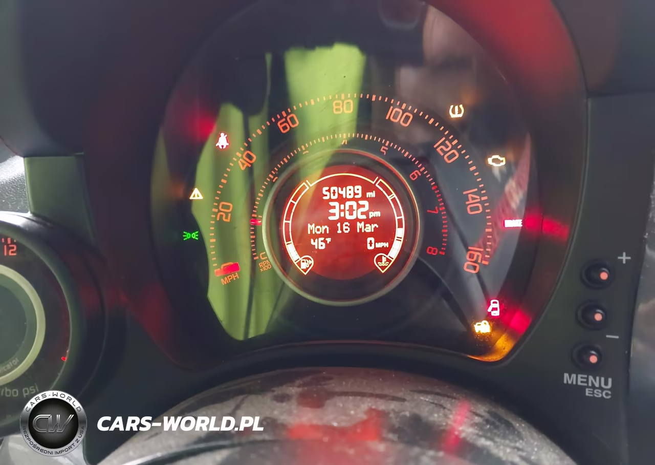 2012 Fiat 500 Abarth VIN:3C3CFFFHXCT346872 - 7