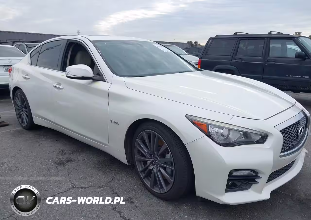 2016 Infiniti Q50 3.0T Red Sport 400