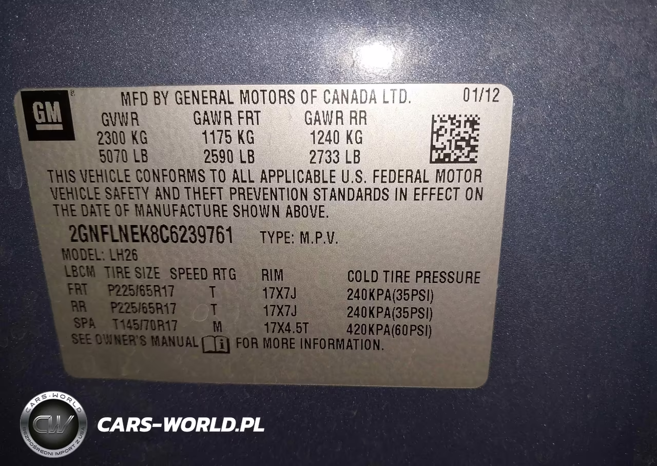 2012 Chevrolet Equinox 2Lt VIN:2GNFLNEK8C6239761 - 9