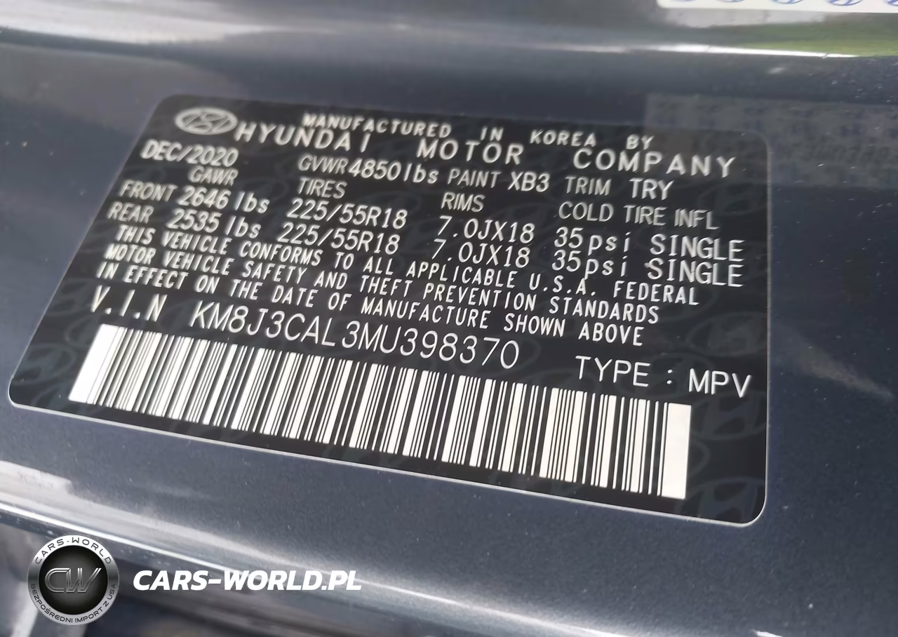 2021 Hyundai Tucson Sel VIN:KM8J3CAL3MU398370 - 9