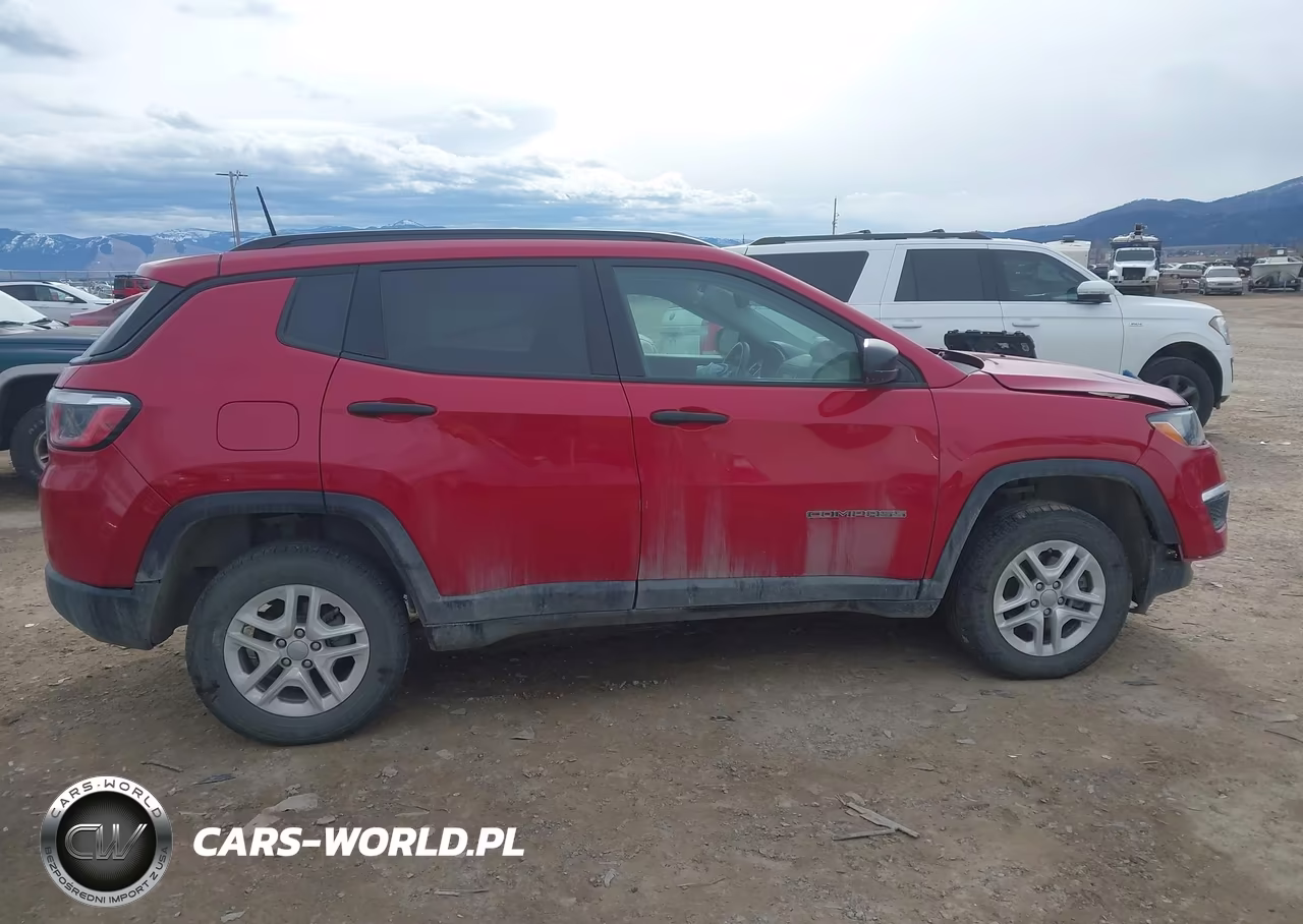 2018 Jeep Compass Sport 4X4 VIN:3C4NJDABXJT361024 - 14