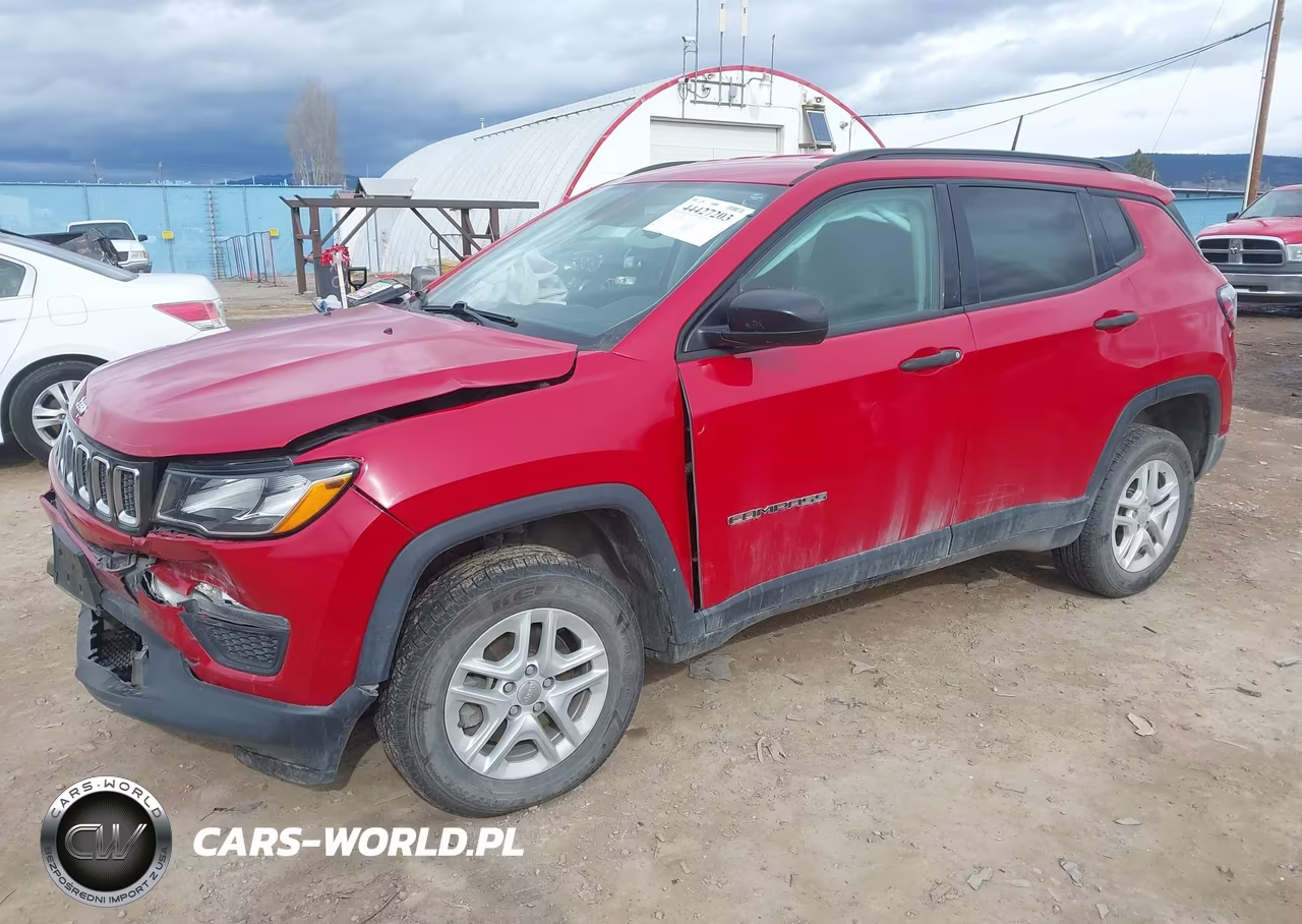 2018 Jeep Compass Sport 4X4 VIN:3C4NJDABXJT361024 - 2