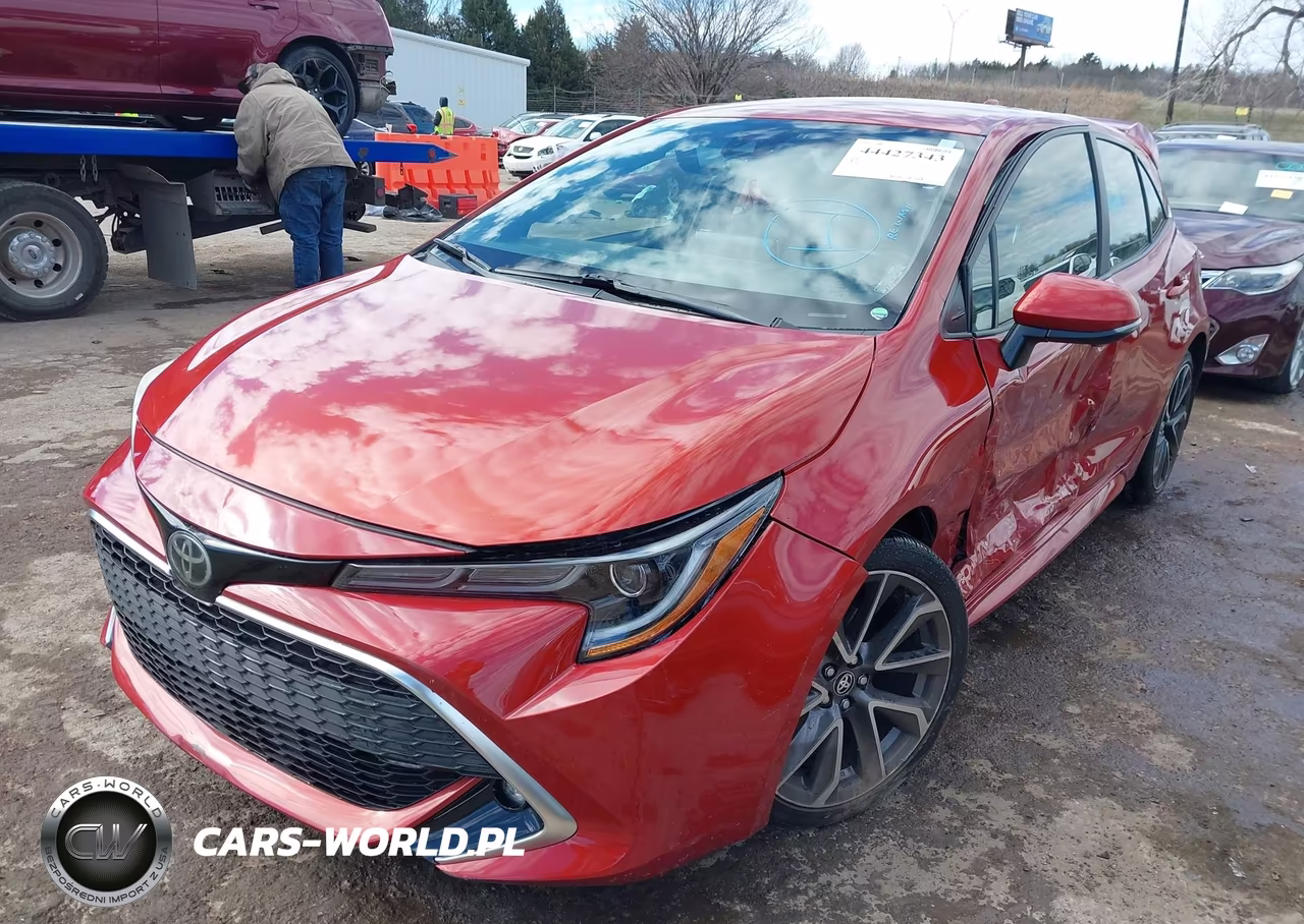2019 Toyota Corolla Xse VIN:JTNK4RBE7K3038221 - 2