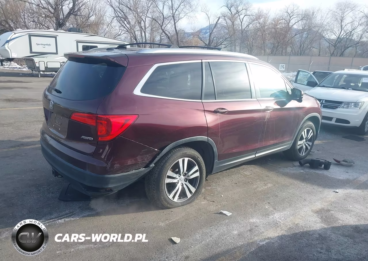 2017 Honda Pilot Ex VIN:5FNYF6H35HB006733 - 4