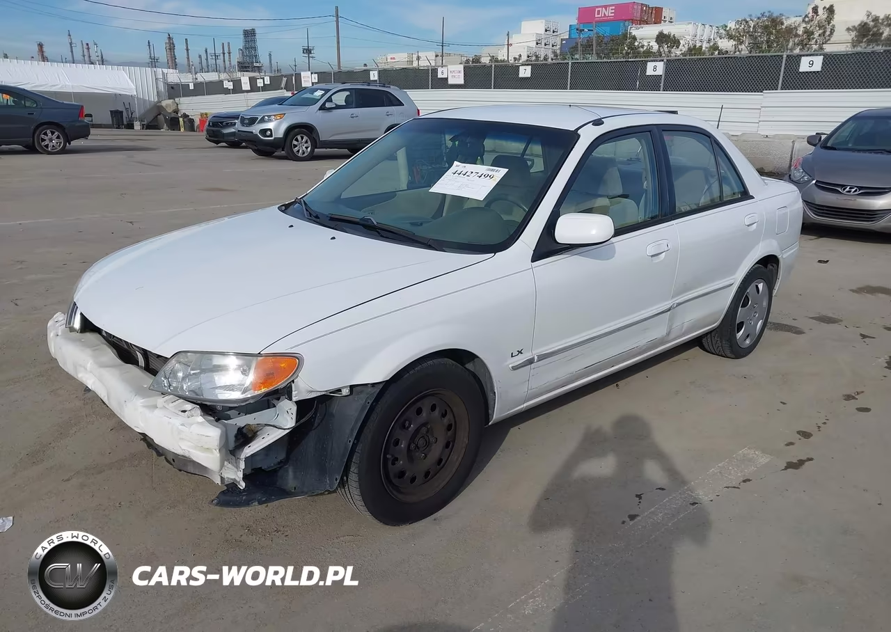 2002 Mazda Protege Dx-Es-Lx VIN:JM1BJ225421566962 - 2
