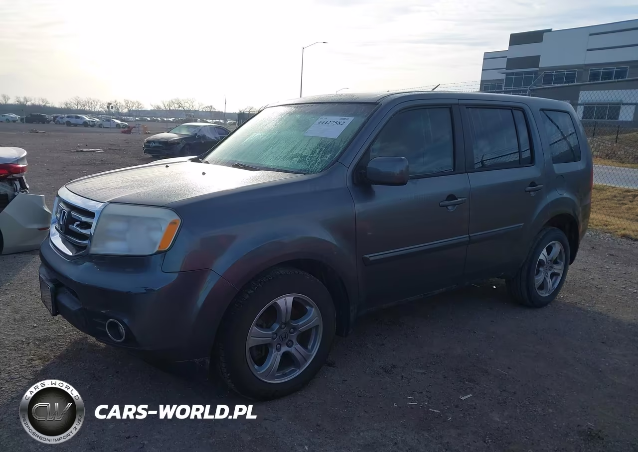 2013 Honda Pilot Ex-L VIN:5FNYF3H63DB037014 - 2