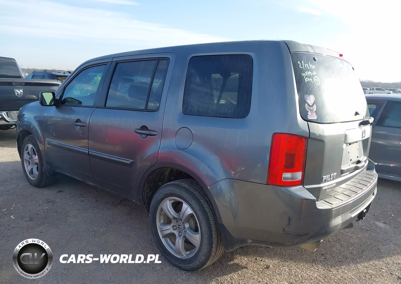 2013 Honda Pilot Ex-L VIN:5FNYF3H63DB037014 - 3