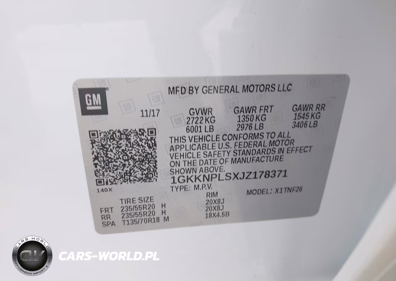 2018 GMC Acadia Denali VIN:1GKKNPLSXJZ178371 - 9
