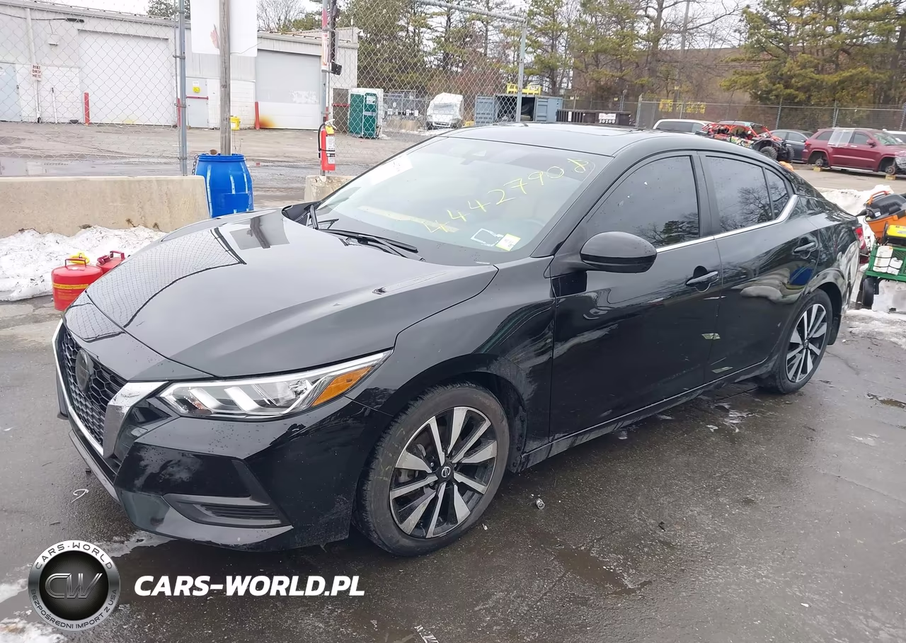 2021 Nissan Sentra Sv Xtronic Cvt VIN:3N1AB8CV0MY285284 - 2
