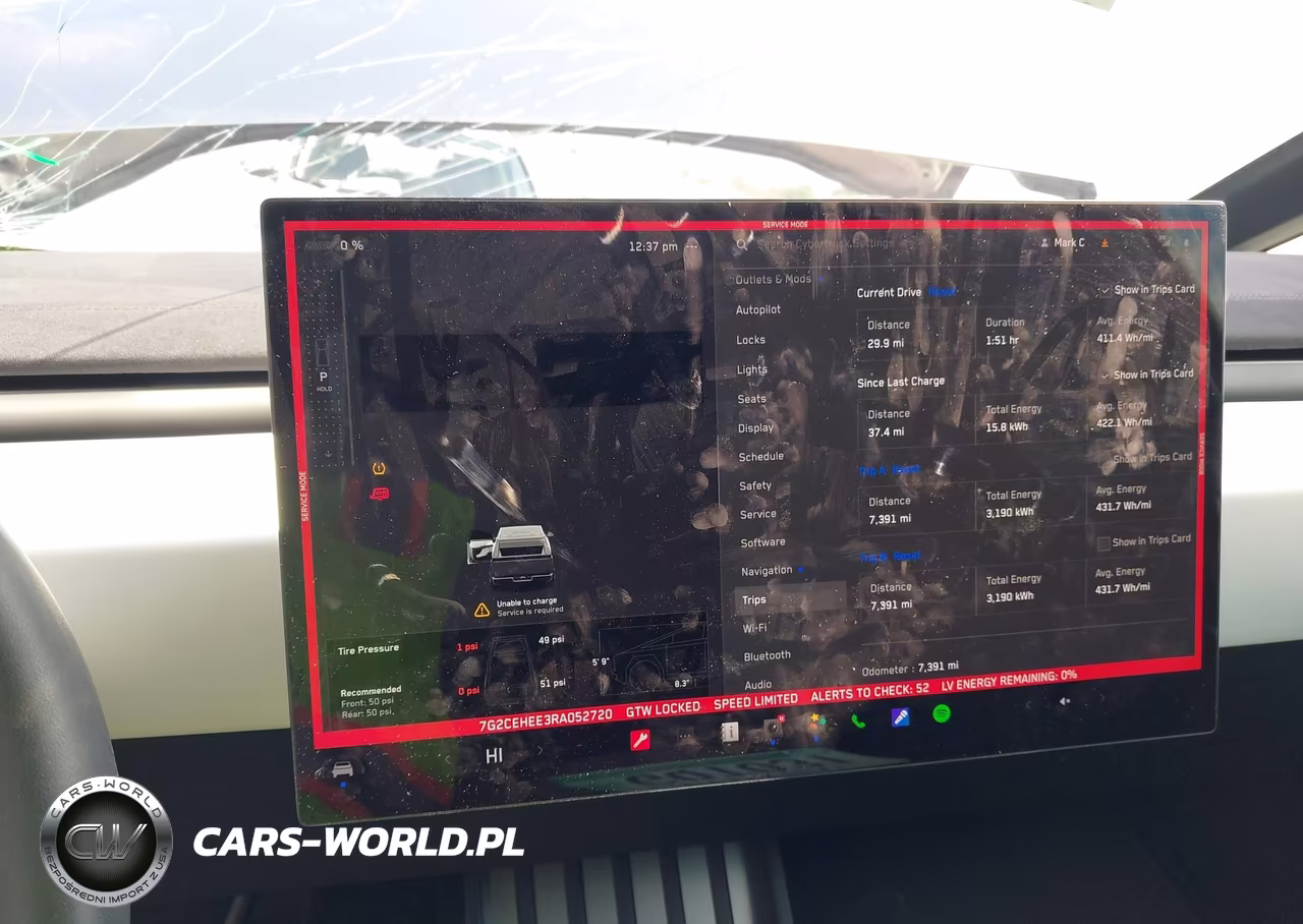 2024 Tesla Cybertruck Cyberbeast VIN:7G2CEHEE3RA052720 - 7
