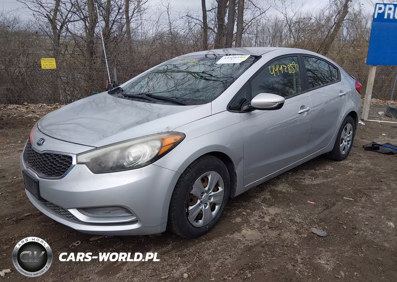 2016 Kia Forte Lx VIN:KNAFK4A61G5439393 - 2