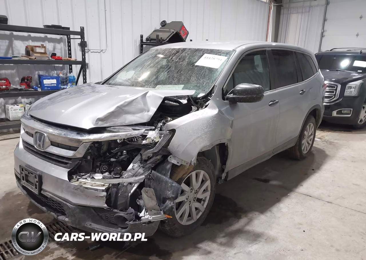 2019 Honda Pilot Lx VIN:5FNYF6H14KB075841 - 2