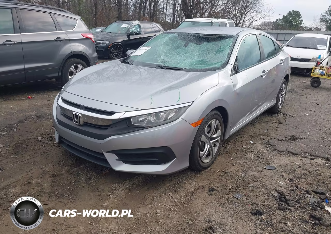 2016 Honda Civic Lx VIN:19XFC2F59GE018563 - 2
