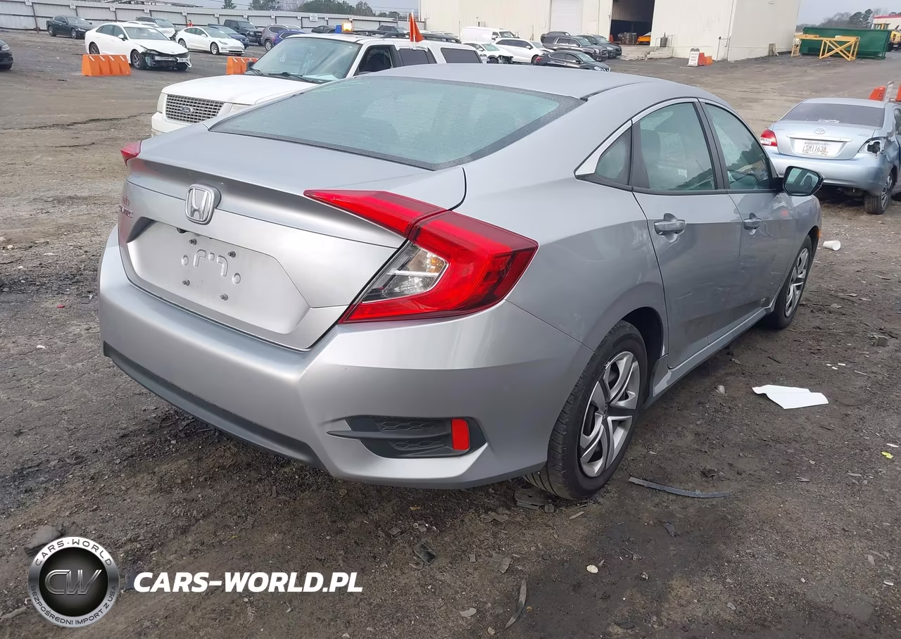 2016 Honda Civic Lx VIN:19XFC2F59GE018563 - 4