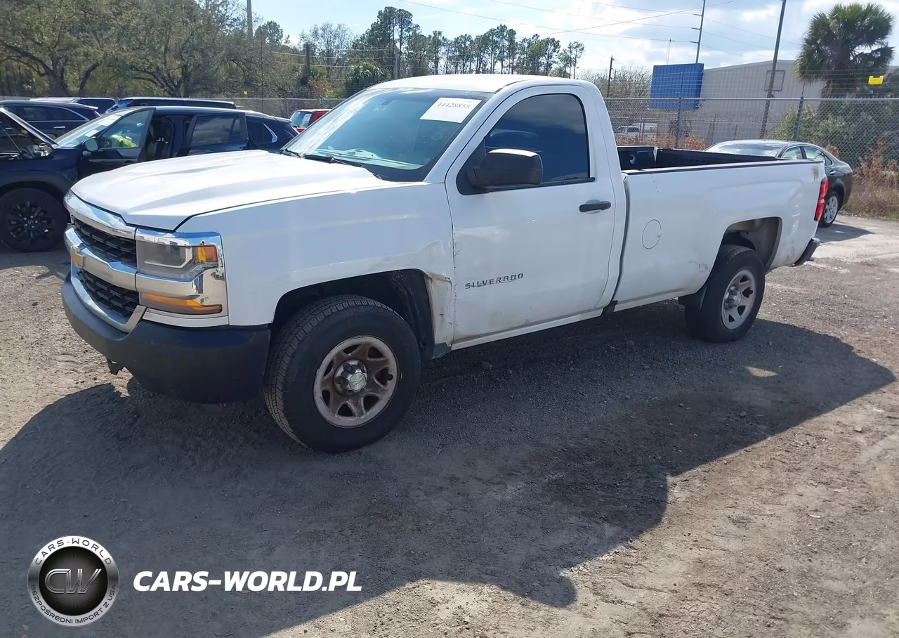 2016 Chevrolet Silverado 1500 Wt VIN:1GCNCNEH3GZ314742 - 2