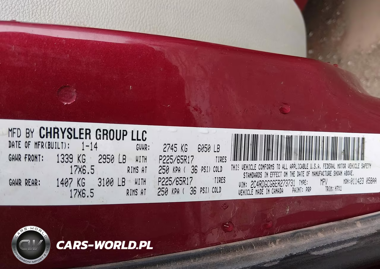 2014 Dodge Grand Caravan Sxt VIN:2C4RDGCG6ER273731 - 9