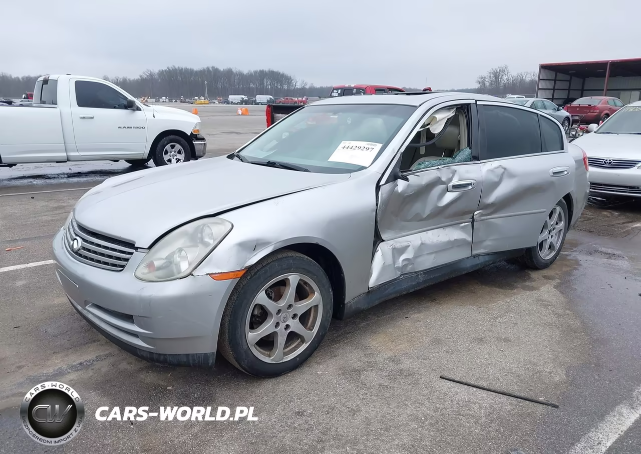 2003 Infiniti G35 Luxury Leather VIN:JNKCV51E63M310137 - 2