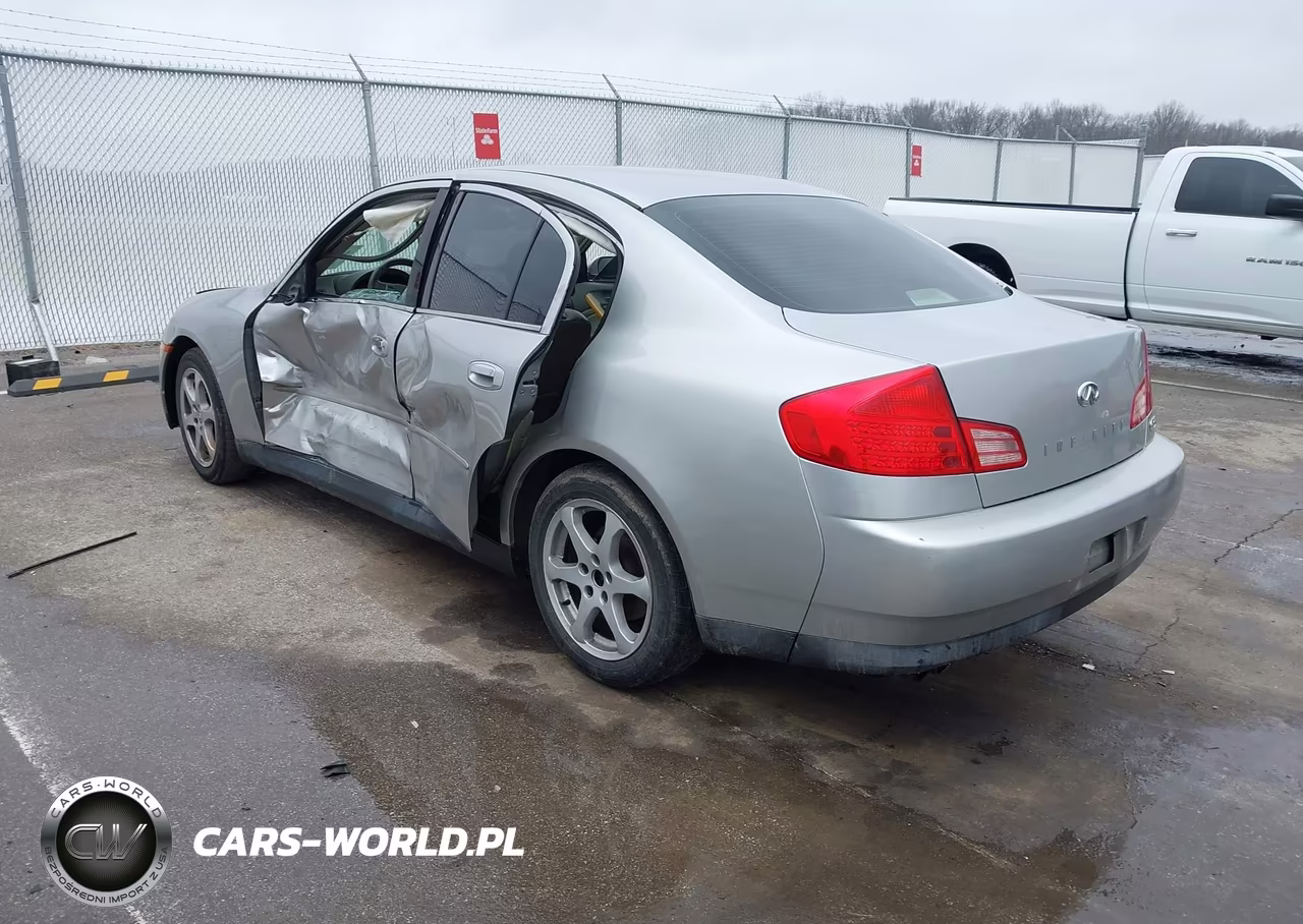 2003 Infiniti G35 Luxury Leather VIN:JNKCV51E63M310137 - 3