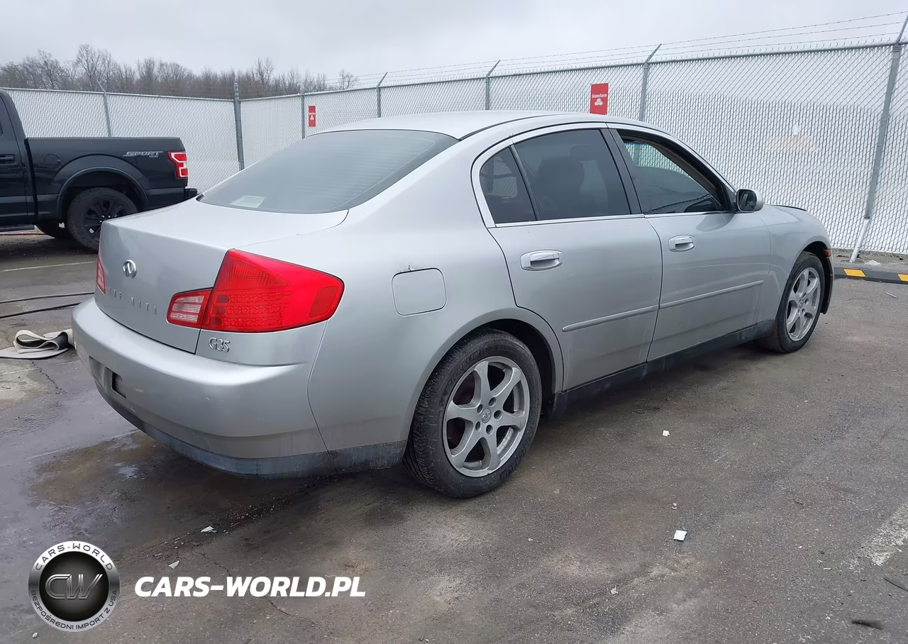 2003 Infiniti G35 Luxury Leather VIN:JNKCV51E63M310137 - 4