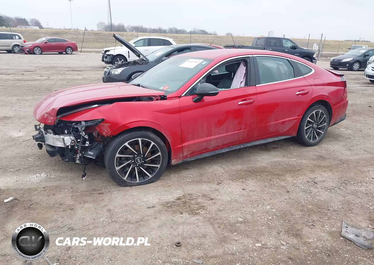 2020 Hyundai Sonata Sel Plus VIN:5NPEJ4J20LH028186 - 2