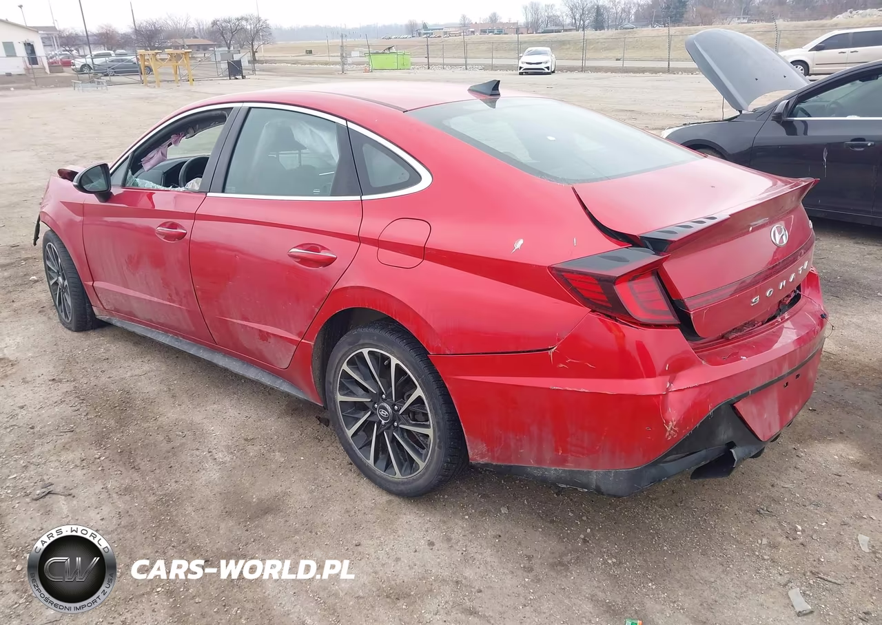 2020 Hyundai Sonata Sel Plus VIN:5NPEJ4J20LH028186 - 3