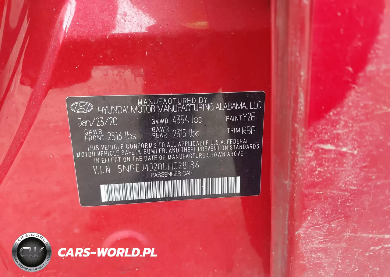 2020 Hyundai Sonata Sel Plus VIN:5NPEJ4J20LH028186 - 9
