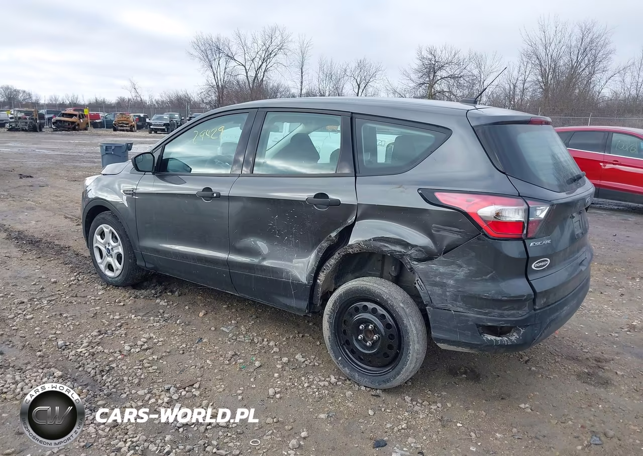 2018 Ford Escape S VIN:1FMCU0F73JUA33599 - 3