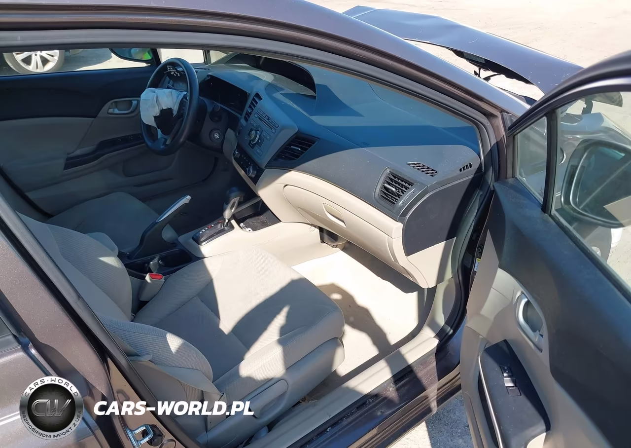2012 Honda Civic Lx VIN:2HGFB2F50CH519053 - 5