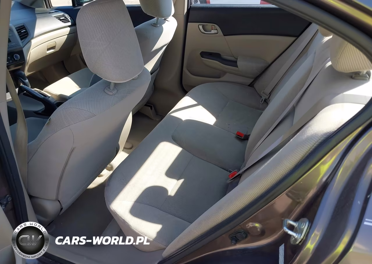 2012 Honda Civic Lx VIN:2HGFB2F50CH519053 - 8