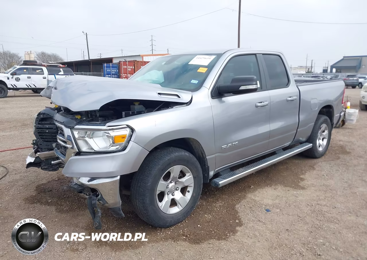 2021 Ram 1500 VIN:1C6RREBT9MN593181 - 2