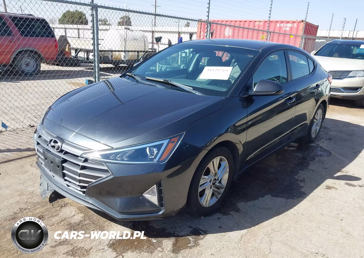 2020 Hyundai Elantra Sel VIN:5NPD84LF5LH622330 - 2