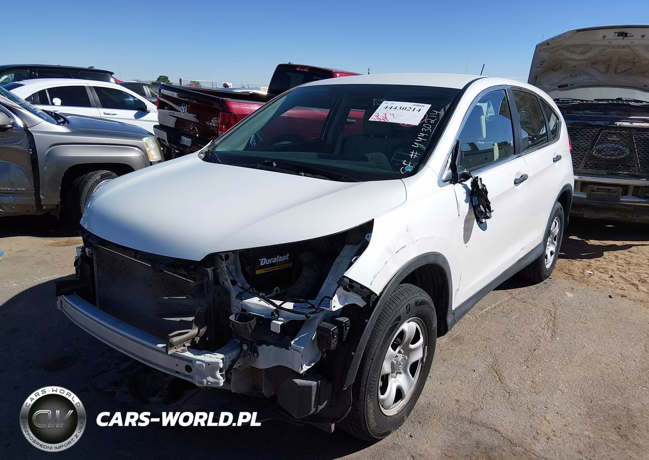 2015 Honda Cr-V Lx VIN:5J6RM4H30FL039075 - 2