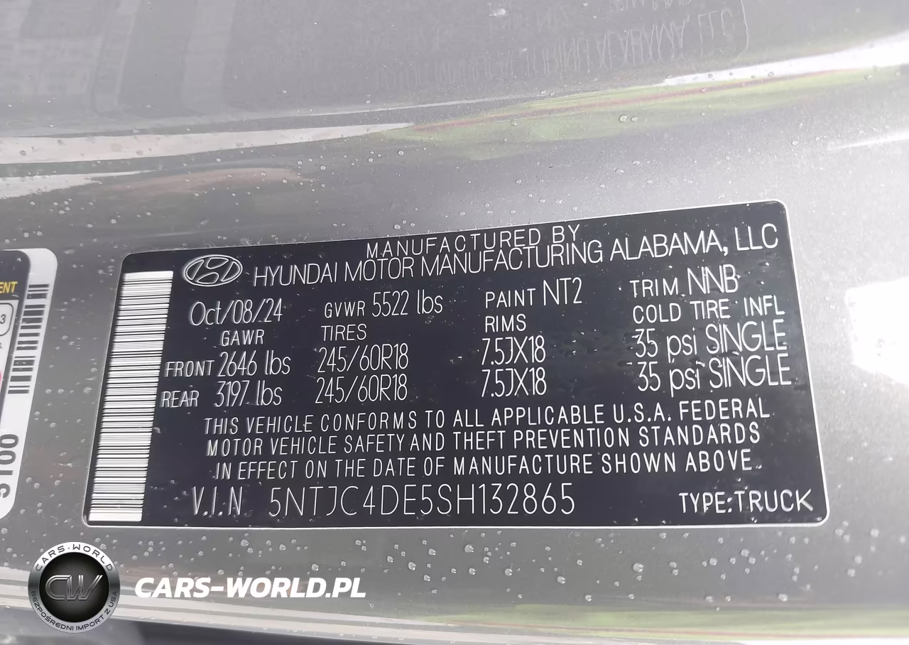 2025 Hyundai Santa Cruz Sel Activity VIN:5NTJC4DE5SH132865 - 9