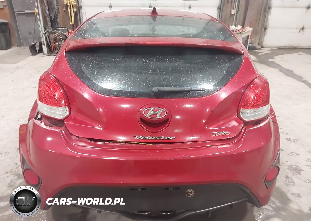 2014 Hyundai Veloster Turbo W-Black VIN:KMHTC6AE9EU206883 - 16